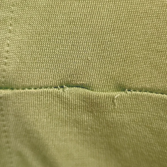 Banana Republic Green Silk Cotton Dress - Picture 7 of 9